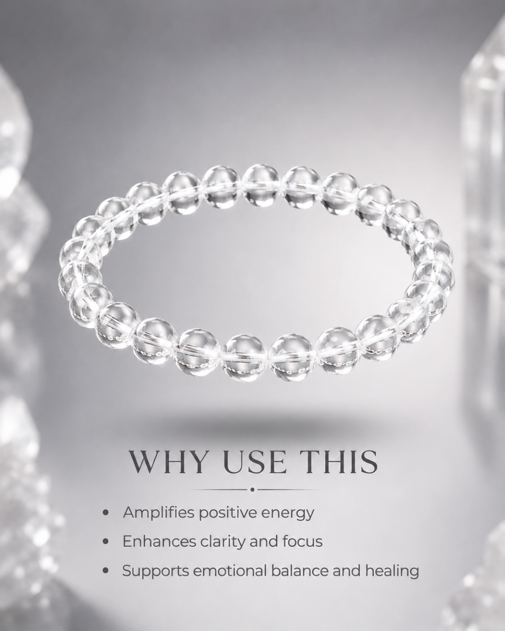 Clear Quartz Clarity Bracelet