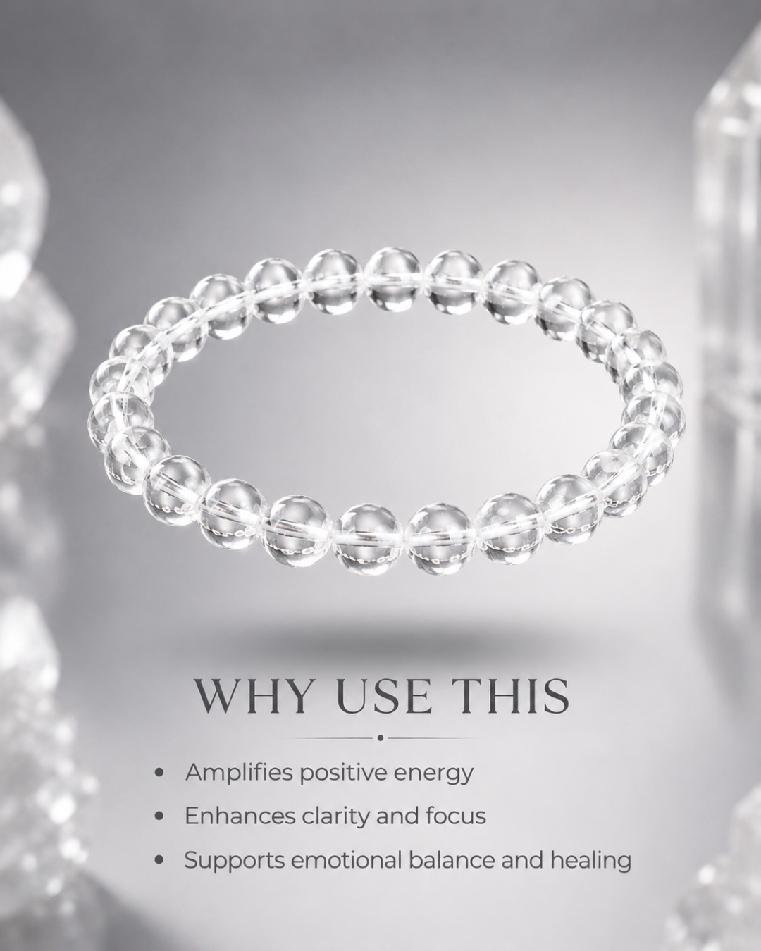 Clear Quartz Clarity Bracelet