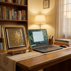 Shri Yantra Pyrite Frame