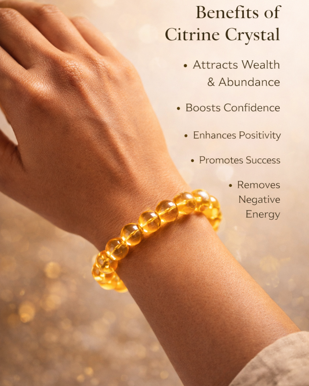 Citrine Abundance Bracelet