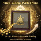 Lakshmi Ji Pyrite Frame