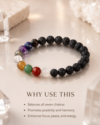 Seven Chakra Balance Bracelet