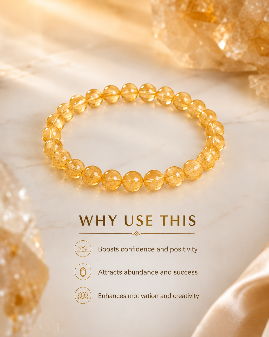 Citrine Abundance Bracelet